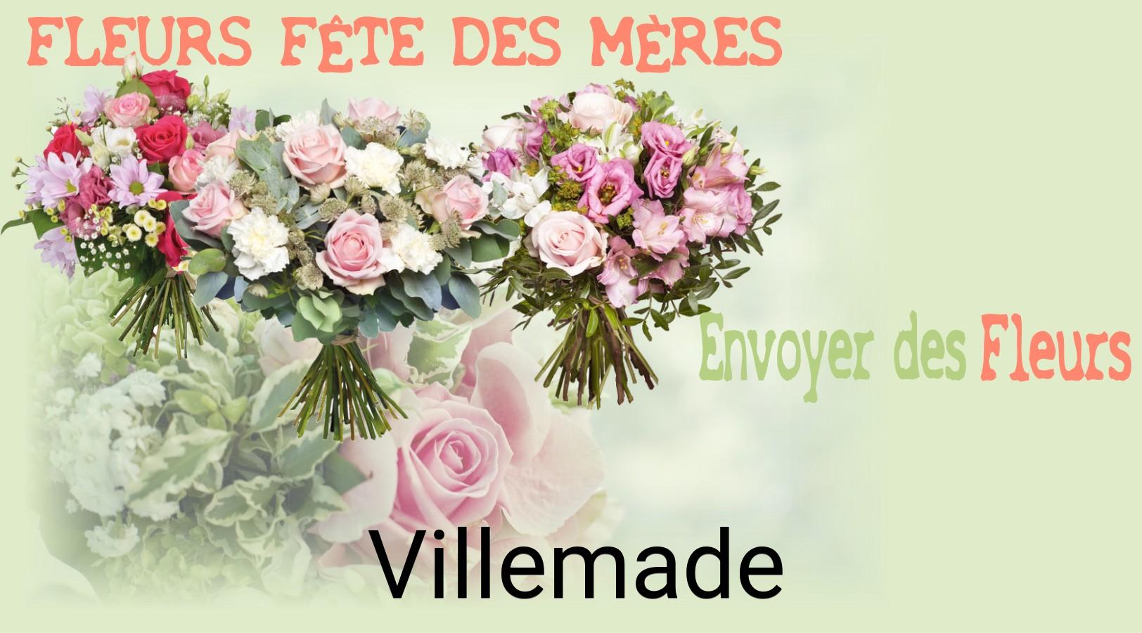 Bouquet de Fête des Mères livré à Villemade